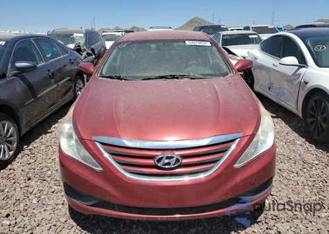 2014 Hyundai Sonata Gls z USA, uszkodzony, nr VIN 5NPEB4AC4EH854953